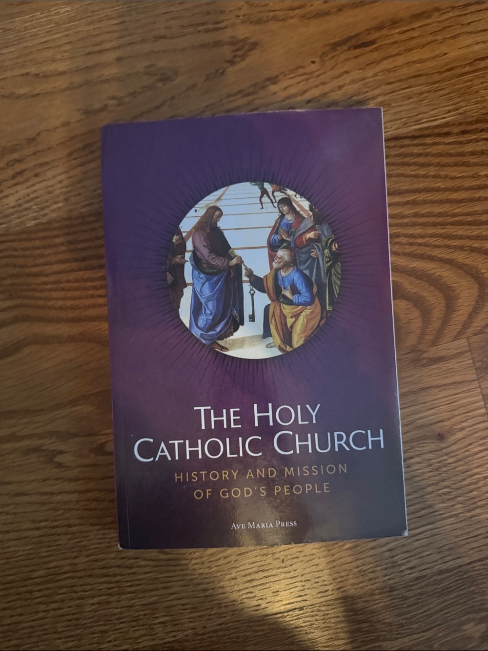The Holy Catholic Church - Purple Hardcover Book